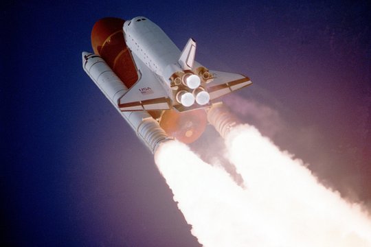 Raketenstart ins All