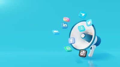 mockup social icons