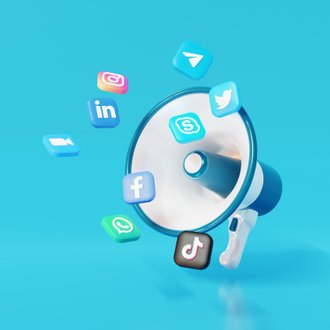 mockup social icons