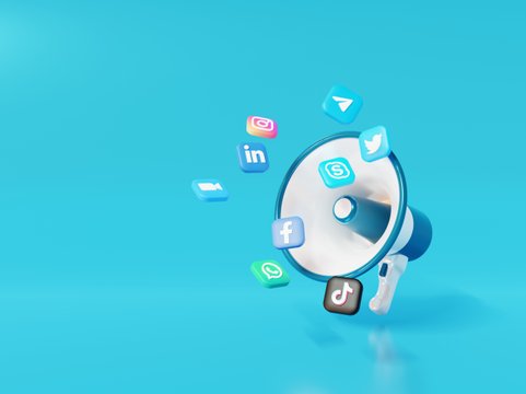 megafon mit social icons