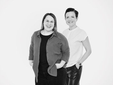 Grafikteam aus Luisa Zeller und Juliane Appis