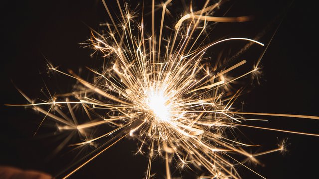 Feuerwerk an Silvester