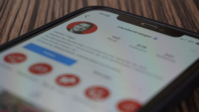 instagram profil traeger