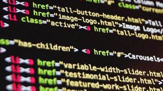 HTML Code auf Screen